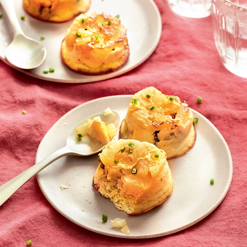 Mini-flan au chou-fleur