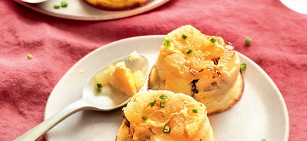 Mini flan au chou-fleur