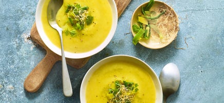 Velouté poireaux pommes de terre
