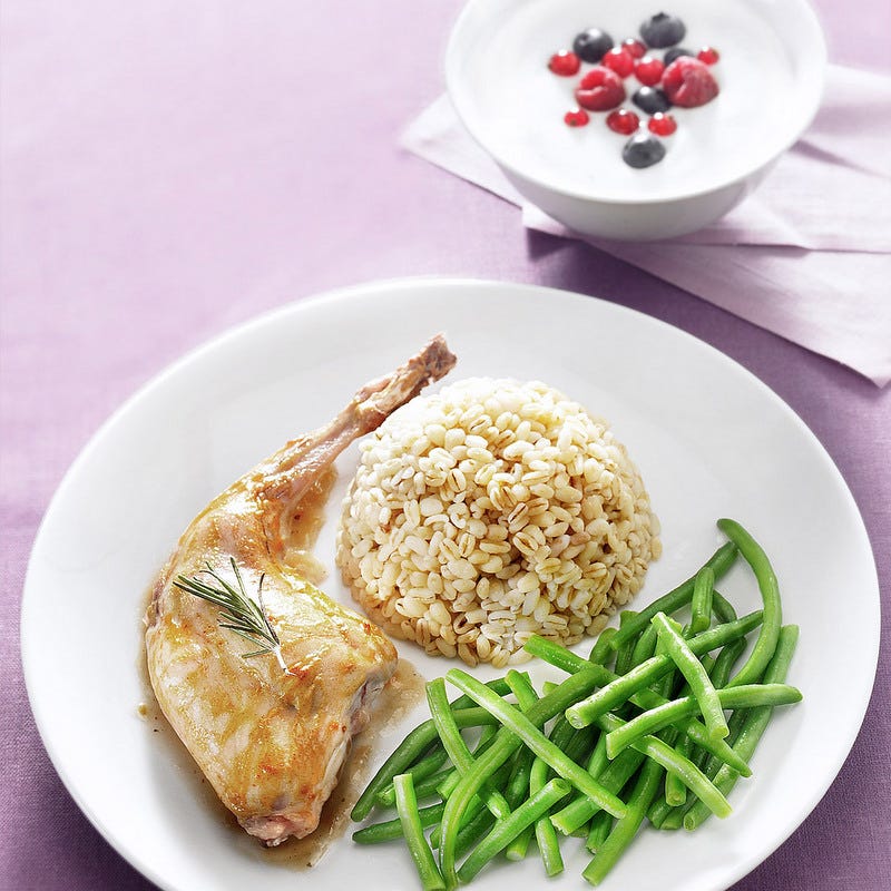 Lapin à la moutarde