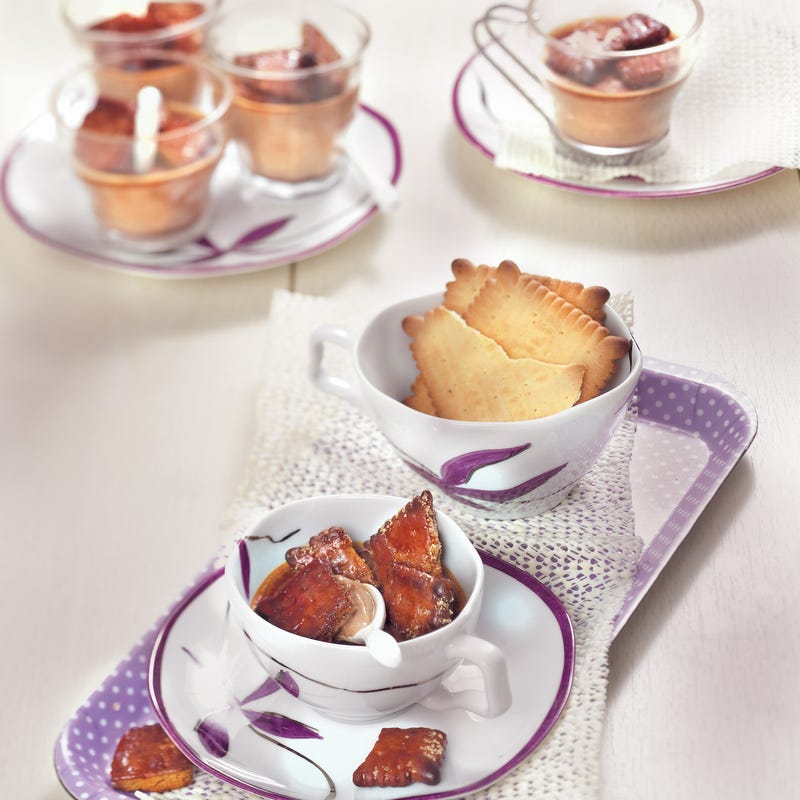 Photo de/du Crème au café aux petits beurres croustillants par WW