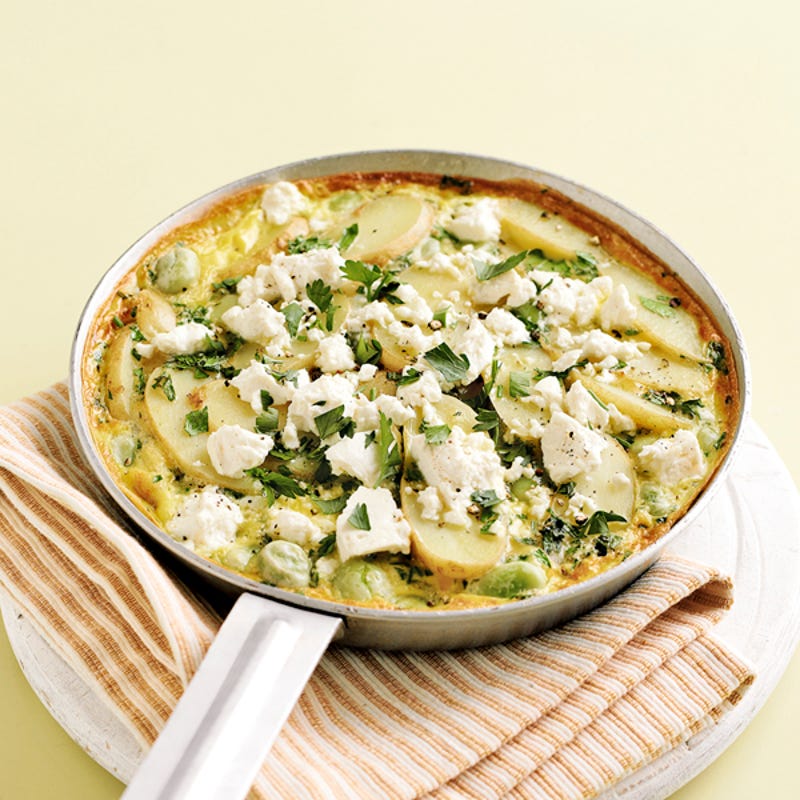 Photo de/du Frittata aux fèves par WW