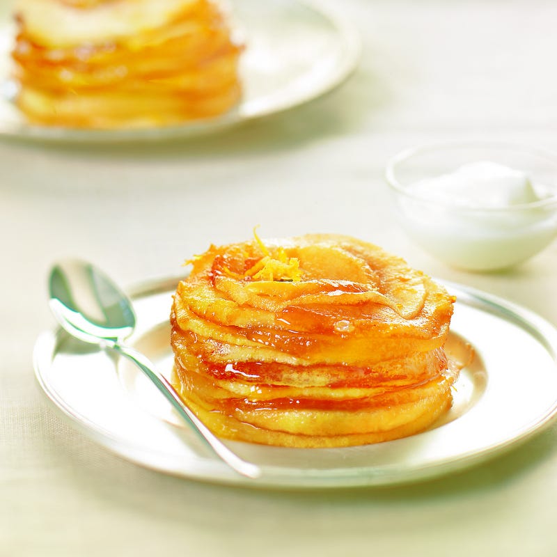 Photo de/du Gâteau de pommes caramélisé par WW