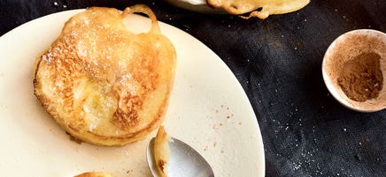 Beignets de pomme à la poêle