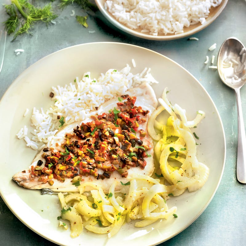 Filets de dorade aux olives