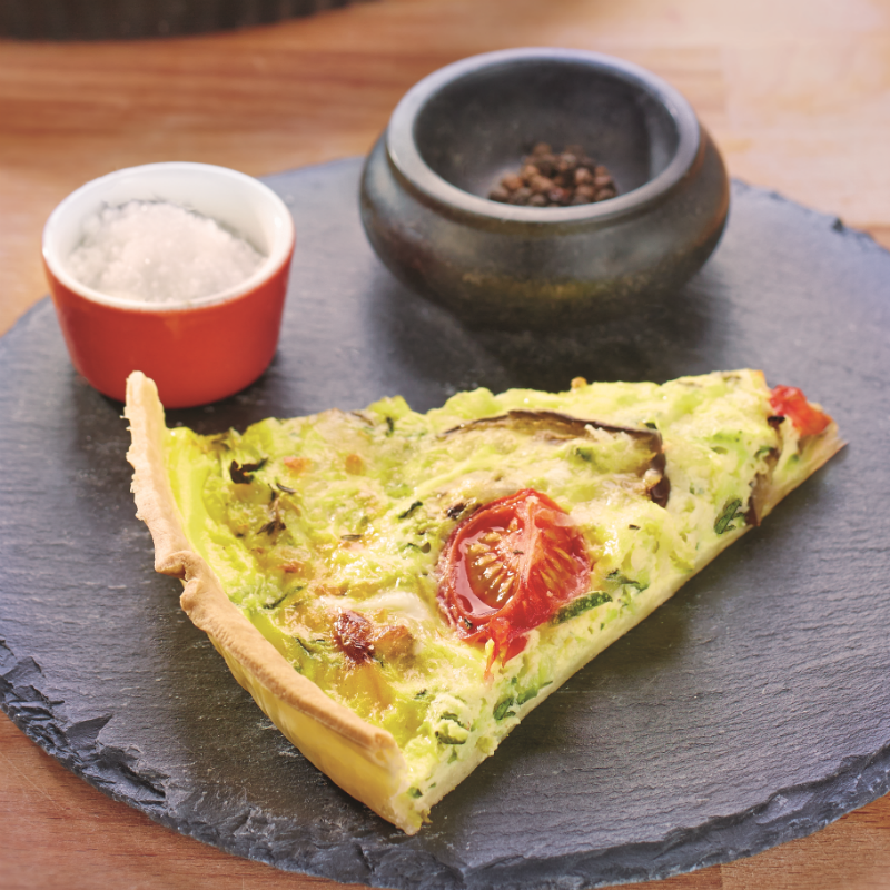 Photo de/du Quiche courgette et aubergine par WW