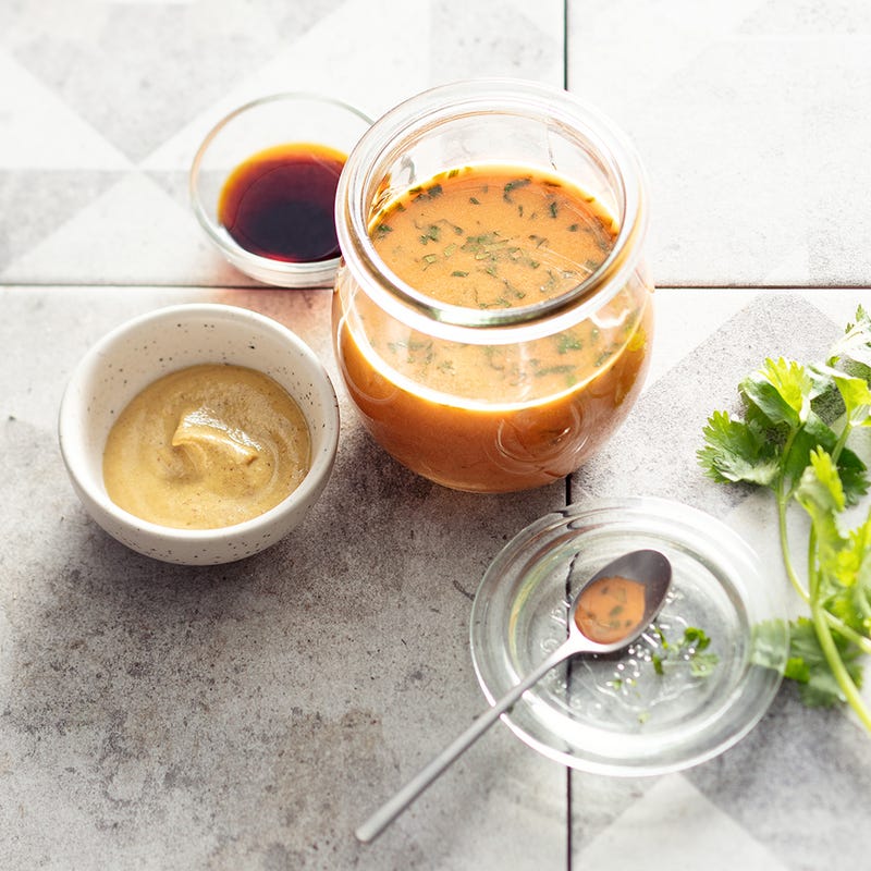 Vinaigrette au jus de carottes