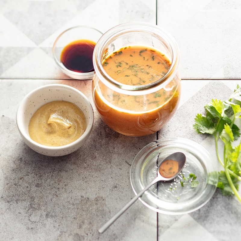 Vinaigrette au jus de carottes