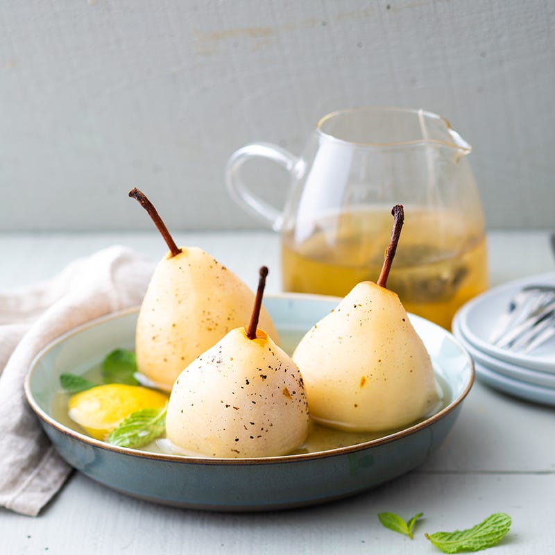 Photo de/du Poires pochées au thé par WW