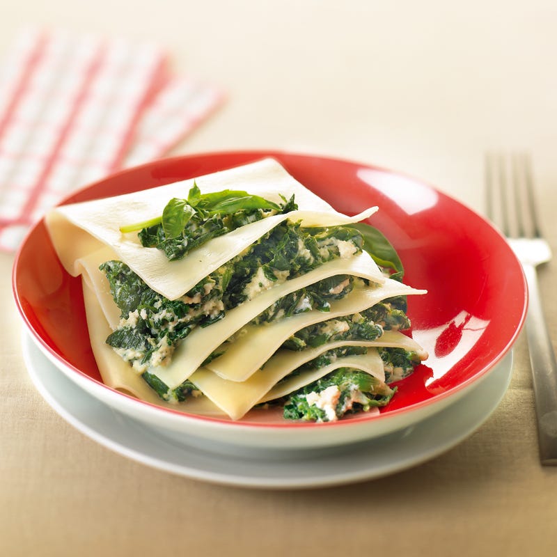 Photo de/du Lasagnes au crabe et épinards par WW