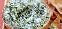 Sauce feta épinards