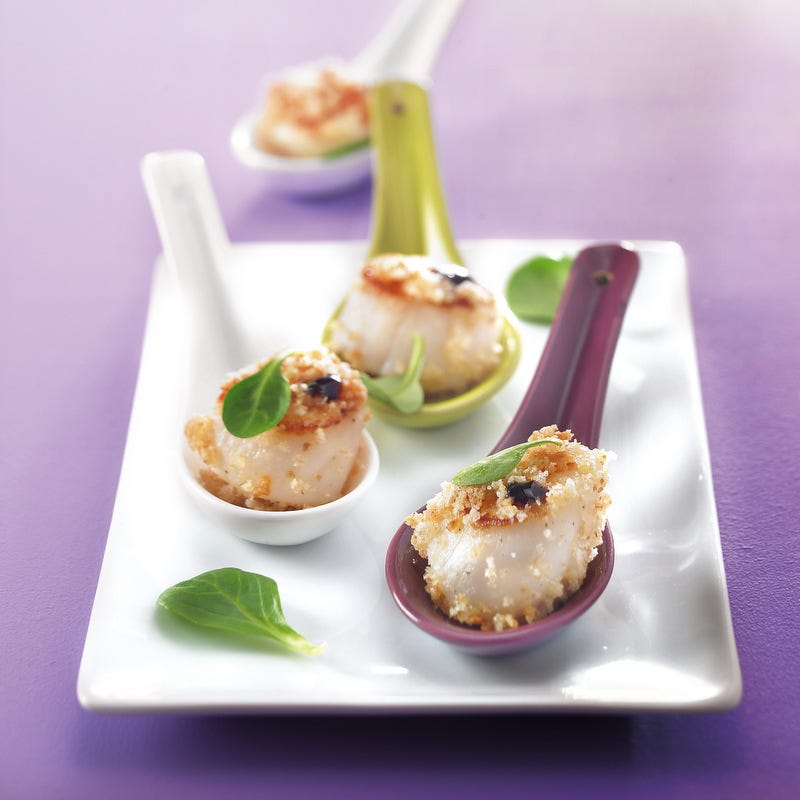 Photo de/du Bouchées de noix de Saint-Jacques par WW