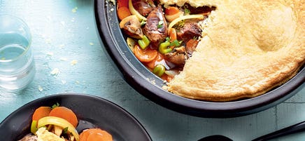 Pie de bœuf à l'irlandaise