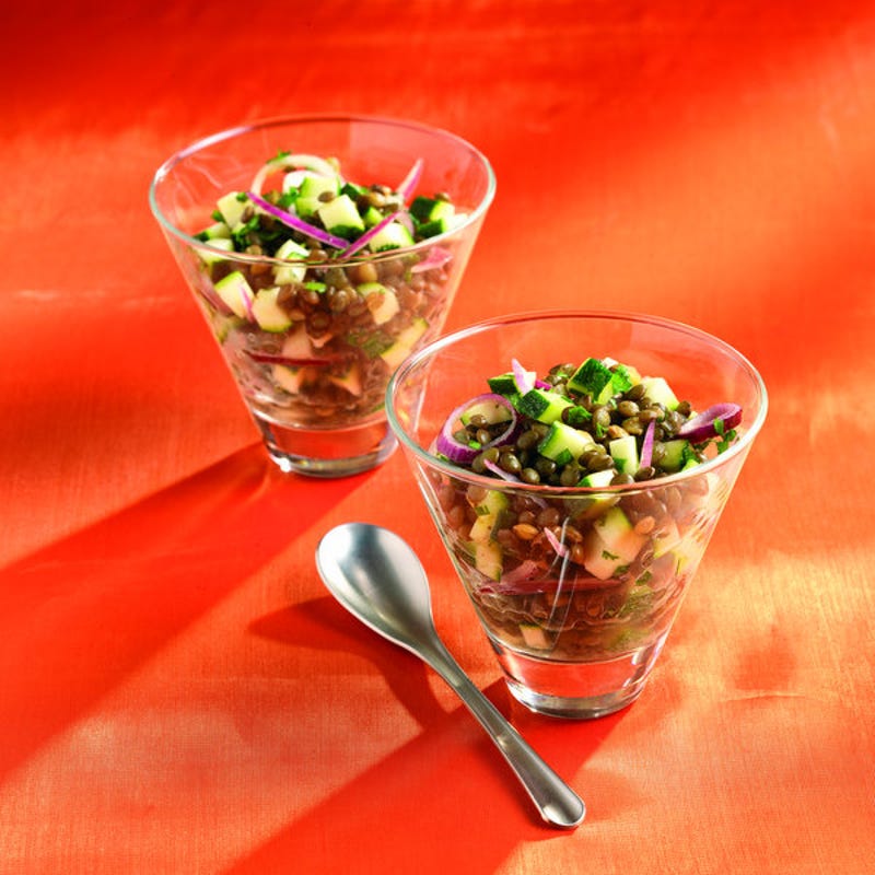 Photo de/du Salade de lentilles et courgettes au citron vert par WW