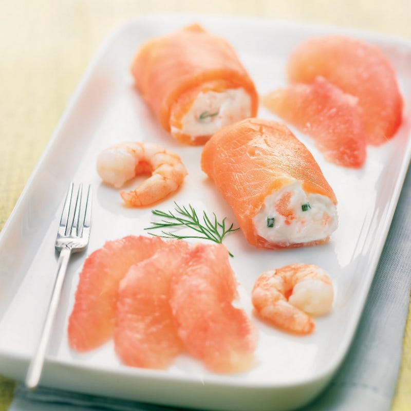 Photo de/du Rouleaux de saumon fumé au pamplemousse par WW