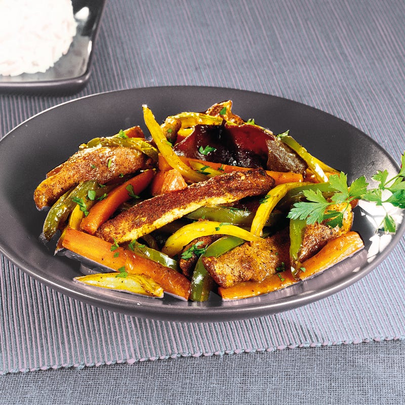 Photo de/du Poulet aux légumes à la chinoise par WW