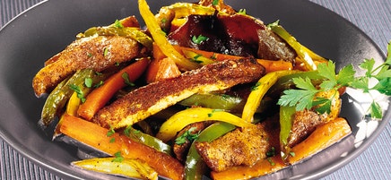 Poulet aux légumes à la chinoise