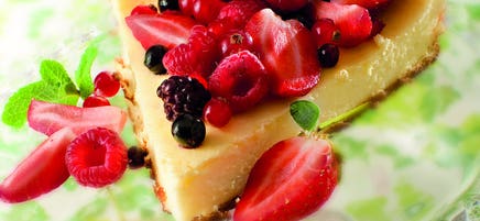 Gâteau aux fruits rouges