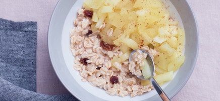 Porridge à la pomme