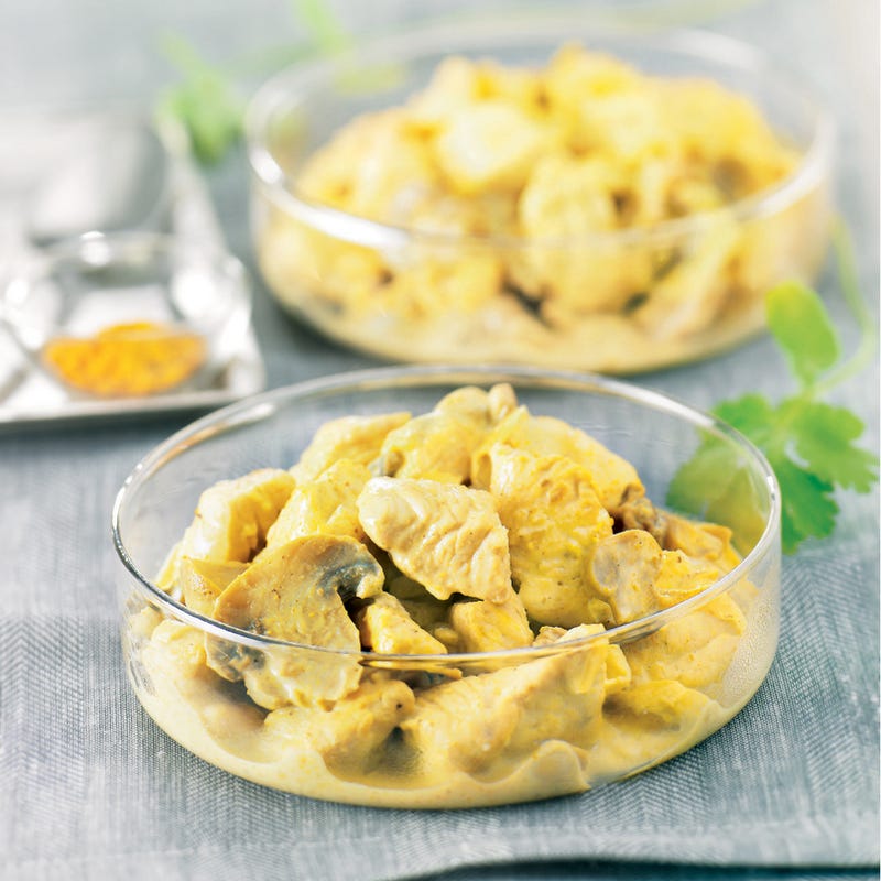 Photo de/du Dinde à la crème et au curry par WW