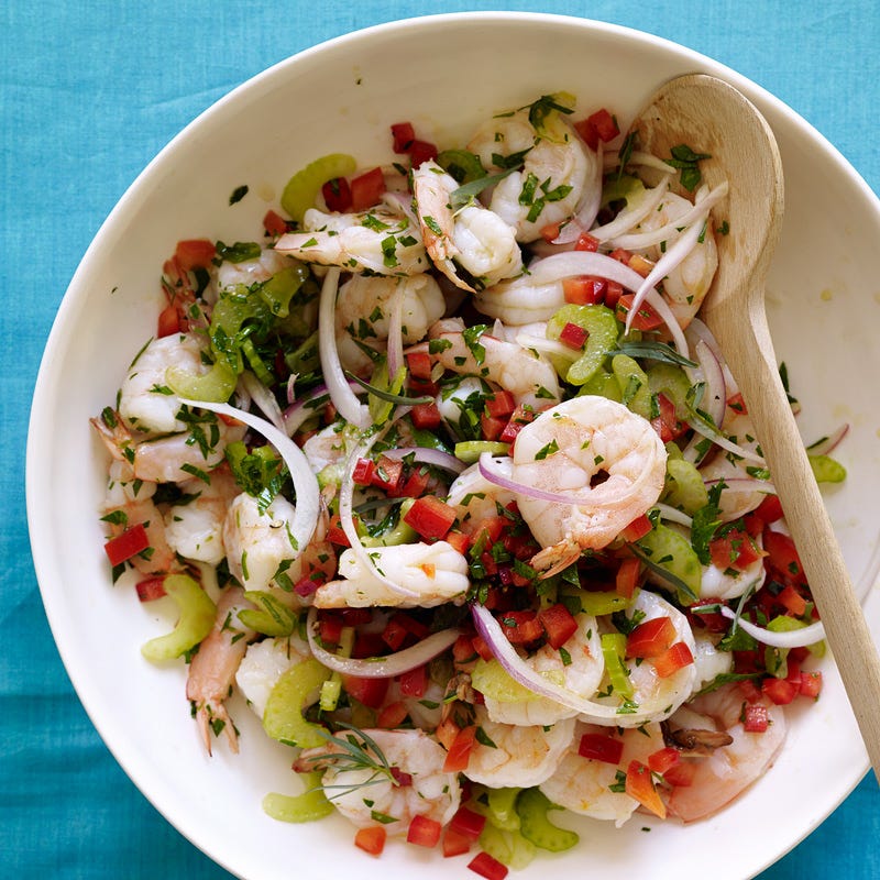 Photo de/du Salade de crevettes par WW