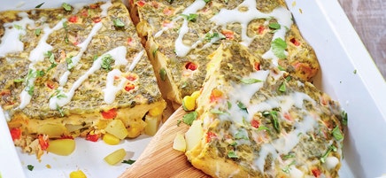 Frittata à la cancoillotte