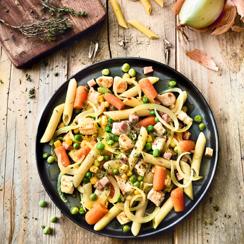 Photo de/du Pâtes à la dinde par WW