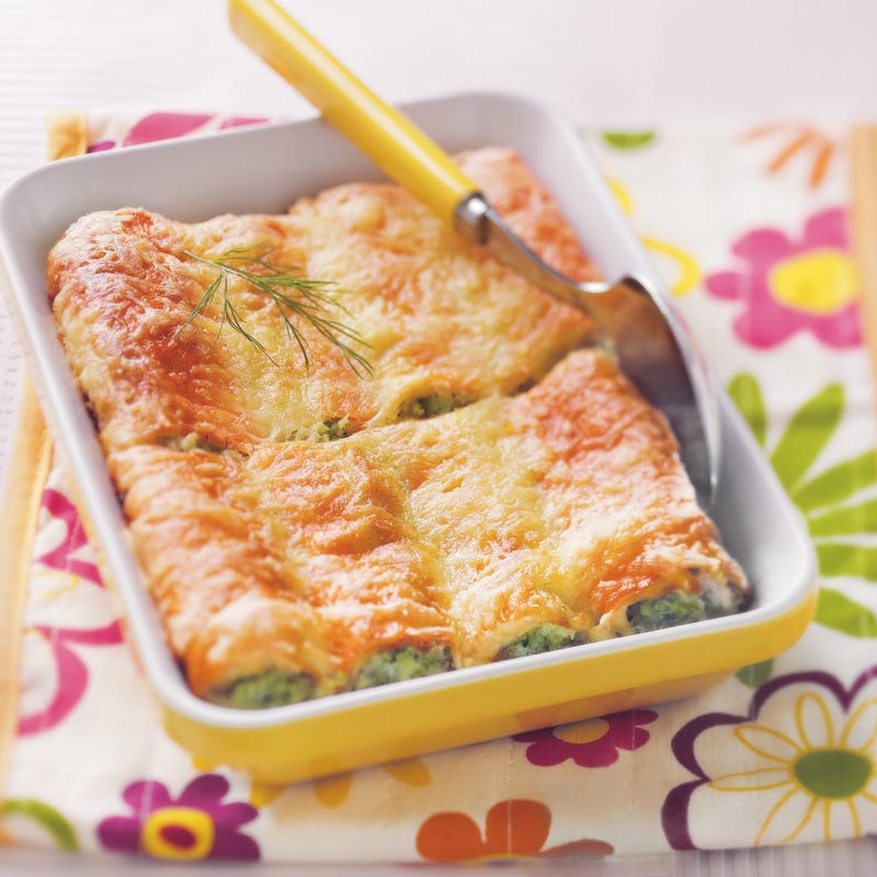 Photo de/du Cannelloni de crabe aux herbes par WW