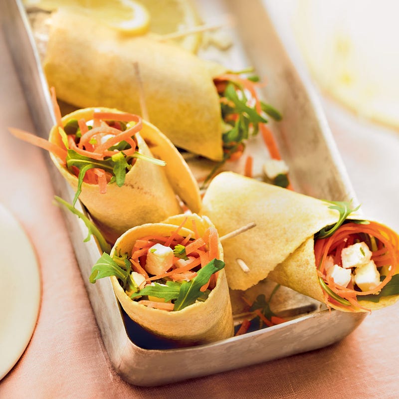 Photo de/du Wraps aux carottes rapées par WW