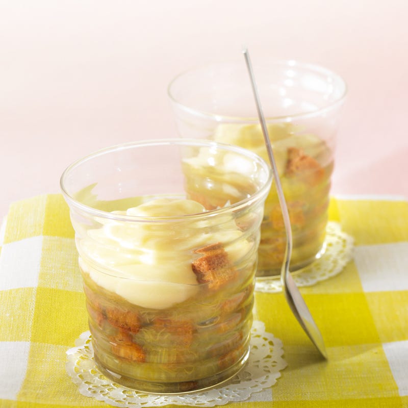 Photo de/du Entremets à la rhubarbe par WW