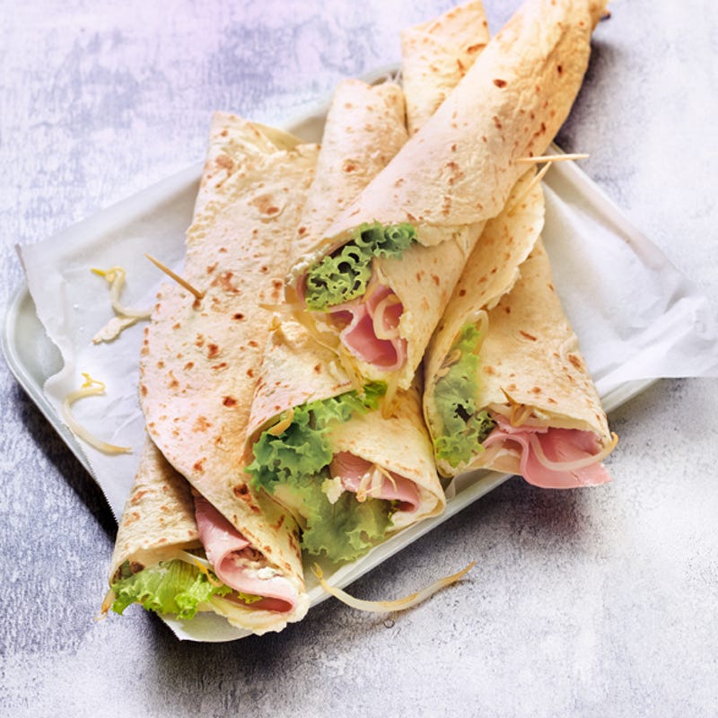 Photo de/du Galette roulée au jambon par WW