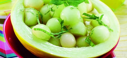 Coupe de melon spumante