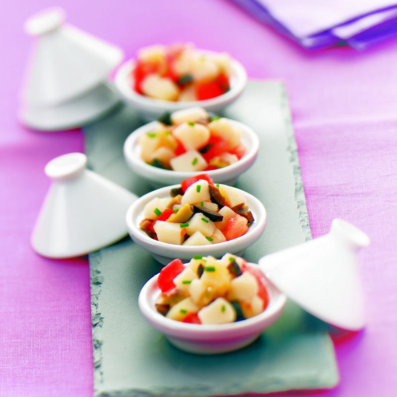 Photo de/du Tartare d'olives et pommes de terre par WW