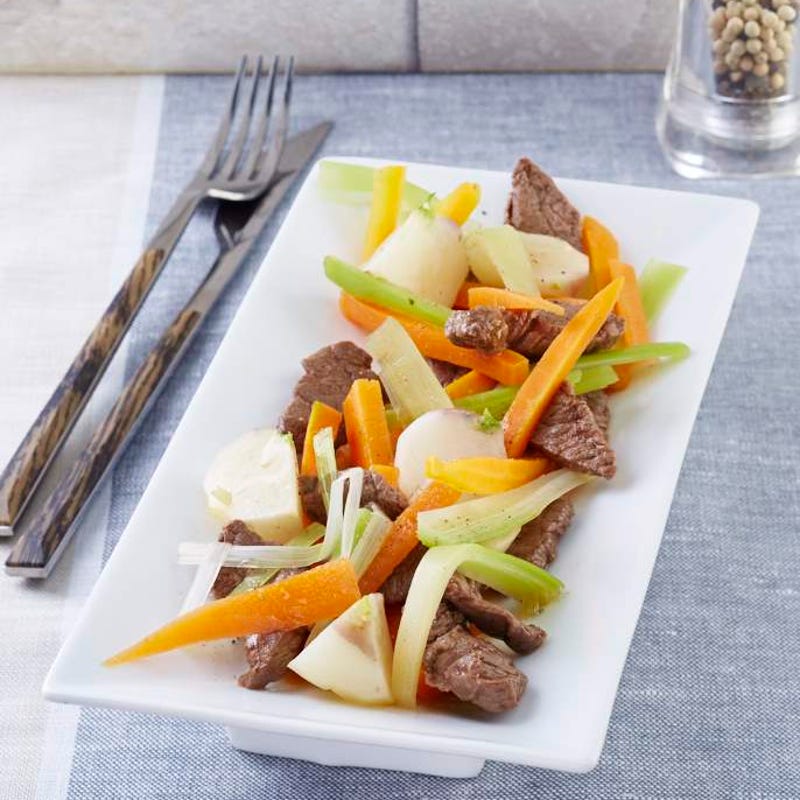 Pot au feu revisité au wok