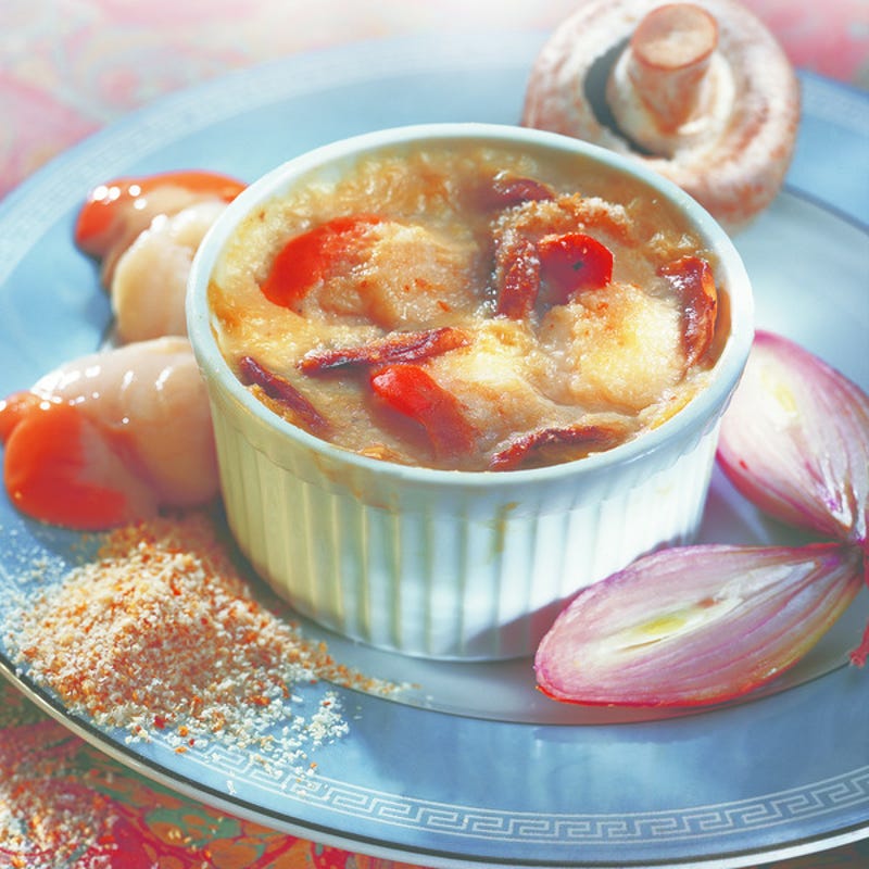 Photo de/du Coquilles Saint-Jacques gratinées par WW