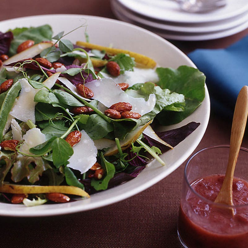 Photo de/du Salade automnale aux épinards et aux poires par WW