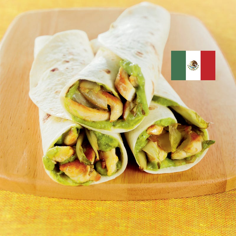 Tortillas au poulet