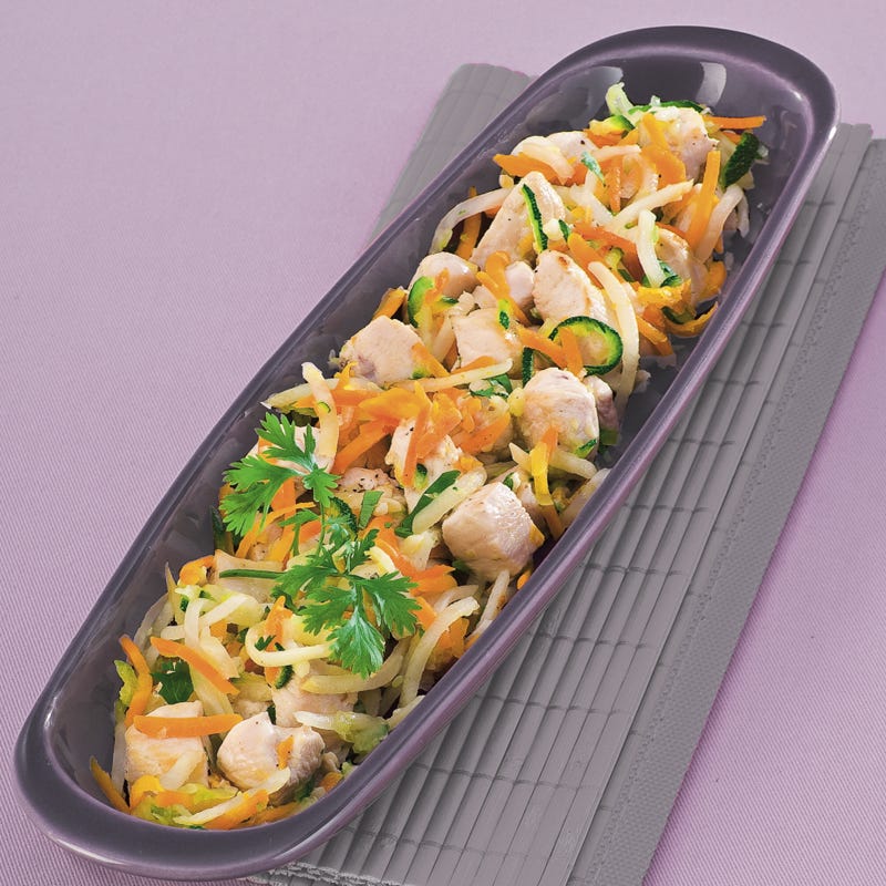 Photo de/du Poêlée de poulet au gingembre par WW