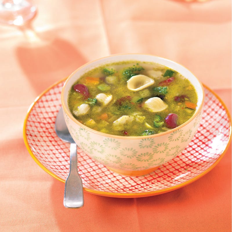 Photo de/du Soupe façon minestrone par WW