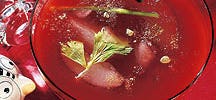 Cocktail Bloody Mary léger