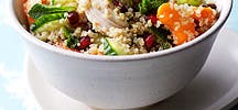Salade de boulgour au poulet
