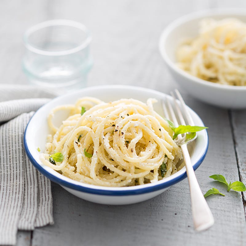 Spaghettis à la ricotta