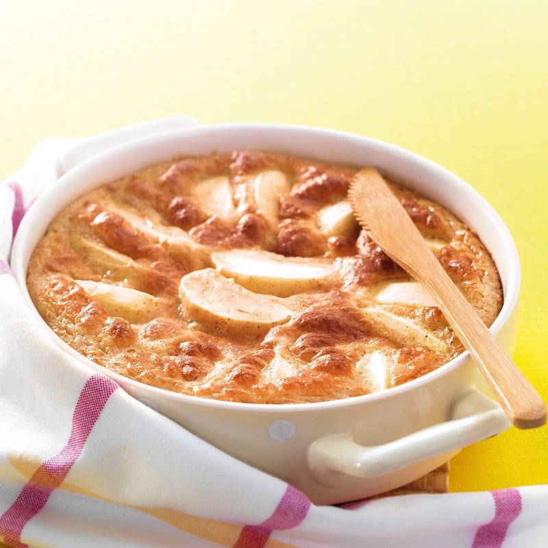 Photo de/du Moelleux aux pommes et à la cannelle par WW