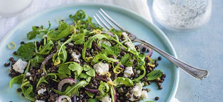 Salade de lentilles à la feta