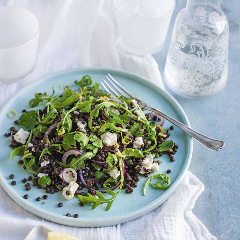 Salade de lentilles à la feta