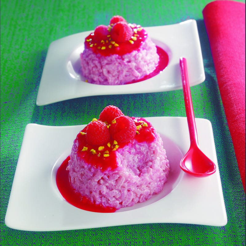 Photo de/du Risotto aux framboises par WW
