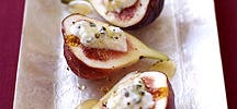 Figues au chèvre et au miel
