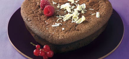 Cœur suprême au chocolat