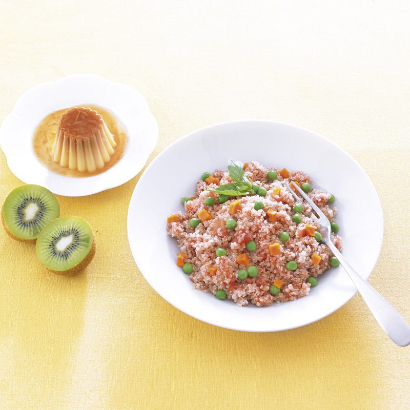 Quinoa aux petits pois