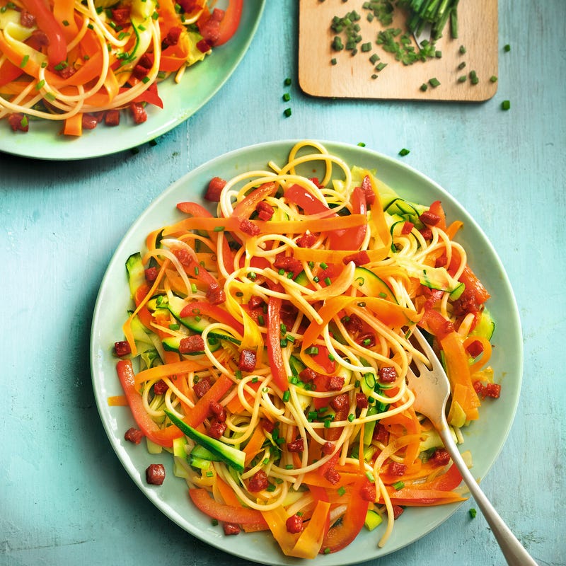 Spaghetti au chorizo HD